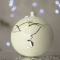 Новогодний шар на елку Santa Shop Сахарная Елочные украшения Молочный 10 см 7806723209200