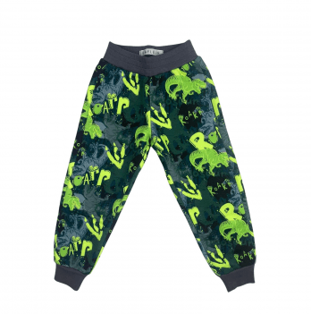 Детские штаны для мальчика с начесом Lafleur Зеленый от 5 до 7 лет 380101