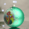 Новогодний шар на елку Santa Shop Дракон - Мечтатель Бирюзовый 8,5 см  4820001152678