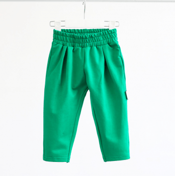 Трикотажные штаны детские летние Magbaby Lilian 9 мес - 2 года Зеленый 131402