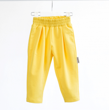 Трикотажные штаны детские летние Magbaby Lilian 9 мес - 2 года Желтый 131390