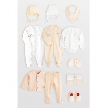 Набор одежды для новрожденных Magbaby Emeri 0-3 мес Кремовый/Молочный 131764