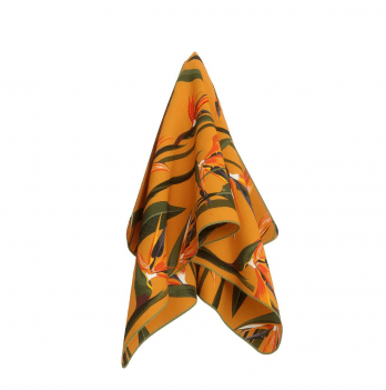 Полотенце из микрофибры Emmer 70х140 см Strelitzia Оранжевый/Зеленый Strelitzia70*140