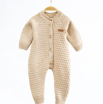 Вязаный человечек для новорожденных Magbaby Scales 0 - 9 мес Бежевый 132490