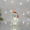 Елочная игрушка Santa Shop Святковий песик Белый/Красный 10 см 4820001180121