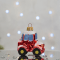 Елочная игрушка Santa Shop Зимове авто Красный 8 см 4820001180305