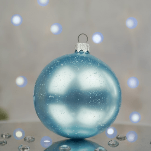 Новогодний шар на елку Santa Shop Михайлівський Золотоверхий Собор Бирюзовый 10 см 4820001180343