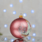 Новогодний шар на елку Santa Shop Софіївський собор Розовый 10 см 4820001180350