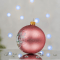Новогодний шар на елку Santa Shop Софіївський собор Розовый 10 см 4820001180350