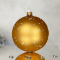 Новогодний шар на елку Santa Shop Символ года 2026 Сніжний кінь Золотой 8,5 см 4820001234053