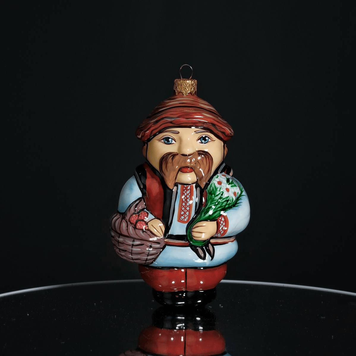Елочная игрушка Rizdviani Istorii Украинские истории Кум Панас 14 см 4820001248838 Елочная игрушка Rizdviani Istorii Украинские истории Кум Панас 14 см 4820001248838