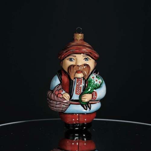 Елочная игрушка Rizdviani Istorii Украинские истории Кум Панас 14 см 4820001248838