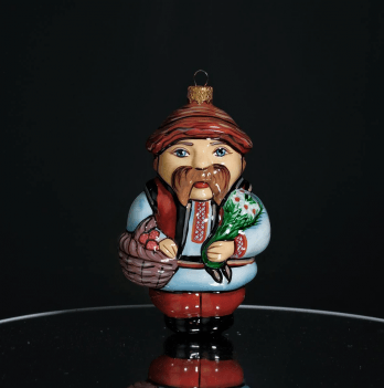 Елочная игрушка Rizdviani Istorii Украинские истории Кум Панас 14 см 4820001248838