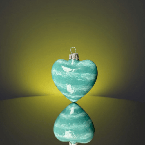 Елочная игрушка Rizdviani Istorii Янголи поруч 9 см 4820001251272