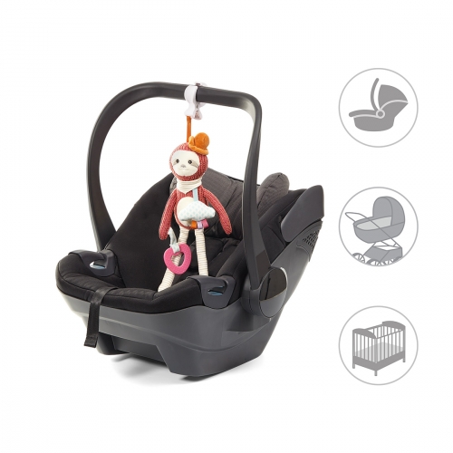 Развивающая подвеска на коляску BabyOno Ленивец Лион 1442