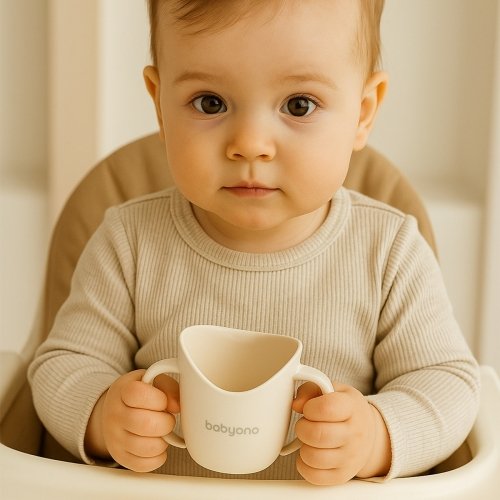Кружка тренировочная BabyOno Бежевый 120 мл 1463/09