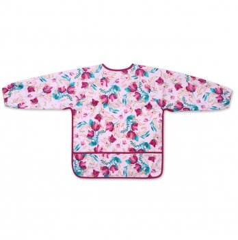 Нагрудник с длинными рукавами BabyOno Сиреневый от 2 до 4 лет 1477/01