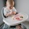 Детская секционная тарелка на присоске BabyOno 6+ мес Силикон Розовый 1482/02