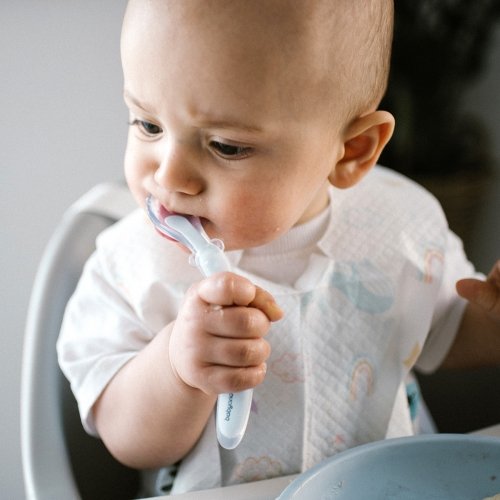 Одноразовые слюнявчики водонепроницаемые BabyOno Целлюлоза 10 шт 878
