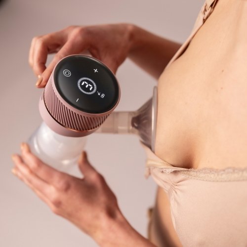 Молокоотсос электрический BabyOno Pico с лактационными вкладышами в комплекте 1485А