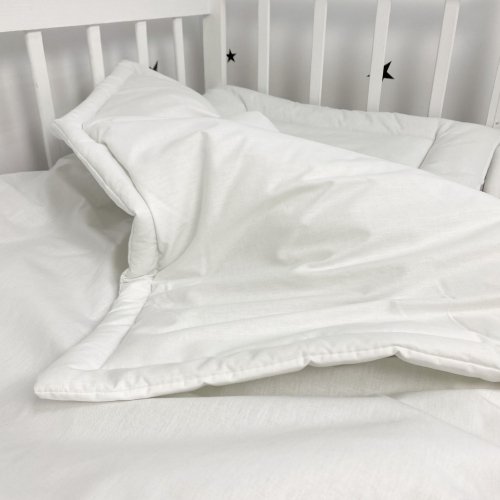 Одеяло для новорожденных демисезонное Oh My Kids Белый 120х90 см ОД-008
