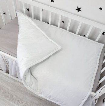 Одеяло для новорожденных демисезонное Oh My Kids Белый 120х90 см ОД-007