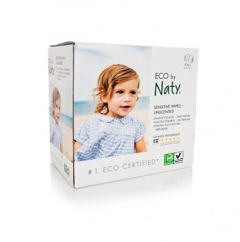 Салфетки Naty 245050 (3 упаковки в 1) без запаха 168 шт