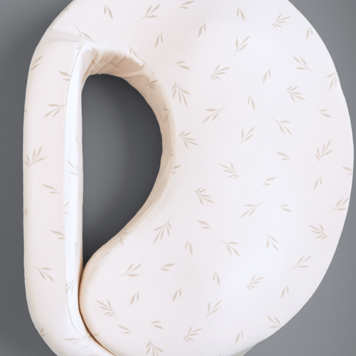 Сменный чехол на ортопедическую подушку для кормления Feeding Pillow Веточки на молочном 152-56-5