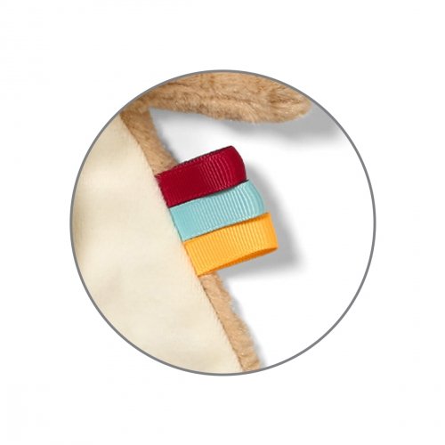 Игрушка обнимашка с держателем для пустышки BabyOno Щенок Вилли 1523