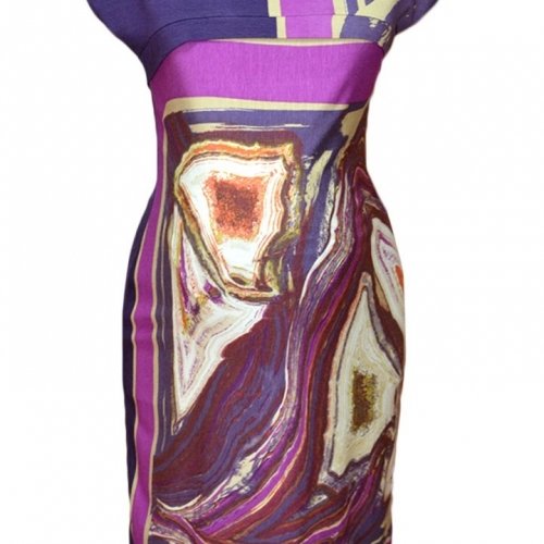 Платье для беременных Dianora фиолетовое 1530 0026