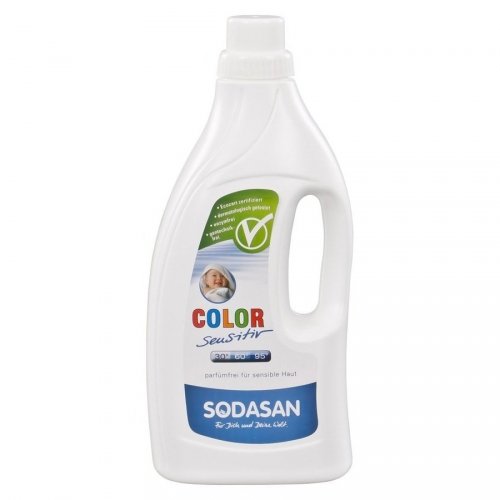 Органическое жидкое средство Sodasan Color-sensitiv, 1530, 1,5 л