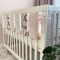 Фенс бамперы на кроватку Veres Sleepy moon pink Розовый 6 шт 154.05.01