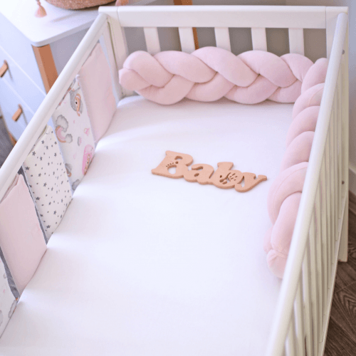 Фенс бамперы на кроватку Veres Sleepy moon pink-2 Розовый 6 шт 154.05.01.1