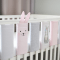 Фенс бамперы на кроватку Veres Summer Bunny pink Розовый 6 шт 154.05.11