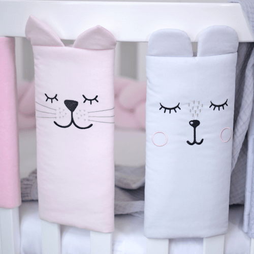 Фенс бамперы на кроватку Veres Дівчинка Розовый 6 шт 154.05.13