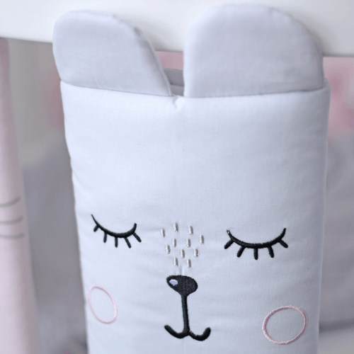 Фенс бамперы на кроватку Veres Дівчинка Розовый 6 шт 154.05.13