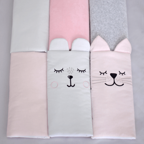 Фенс бамперы на кроватку Veres Дівчинка Розовый 6 шт 154.05.13