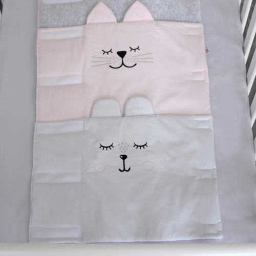 Фенс бамперы на кроватку Veres Дівчинка Розовый 6 шт 154.05.13