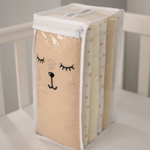 Фенс бамперы на кроватку Veres Универсальный Бежевый 6 шт 154.05.14