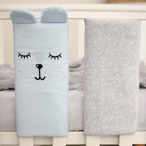 Фенс бамперы на кроватку Veres Хлопчик Голубой 6 шт 154.05.16