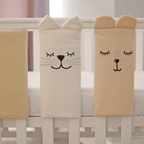 Фенс бамперы на кроватку Veres Универсальный Бежевый 6 шт 154.05.14