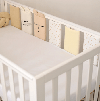 Фенс бамперы на кроватку Veres Универсальный Бежевый 6 шт 154.05.14