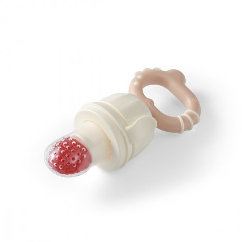 Ниблер силиконовый BabyOno Дино Бежевый 1551/03