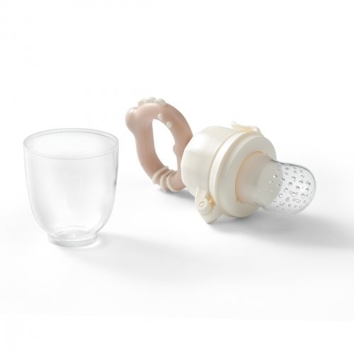 Ниблер силиконовый BabyOno Дино Бежевый 1551/03