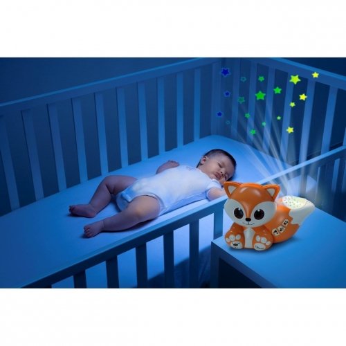 Музыкальный ночник проектор для новорожденных Chicco Лисенок 10064.00