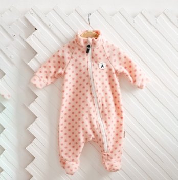 Флисовый человечек для новорожденных Magbaby James 0 - 18 мес Светло-персиковый 112500