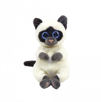 Мягкая игрушка TY Beanie Bellies Сиамская кошка MISO 20 см 40548
