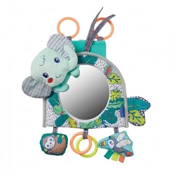 Развивающая игрушка на коляску Infantino Слоненок-зеркальце 315068