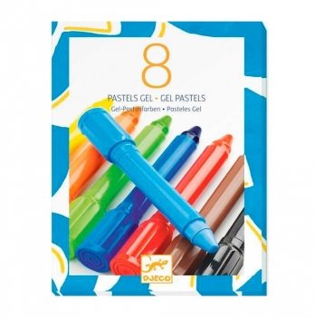 Набор карандашей для рисования Djeco гелевые 8 цветов DJ08812
