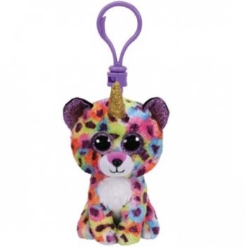 Мягкая игрушка-брелок TY Beanie Boo's Леопард Giselle 12 см 35229